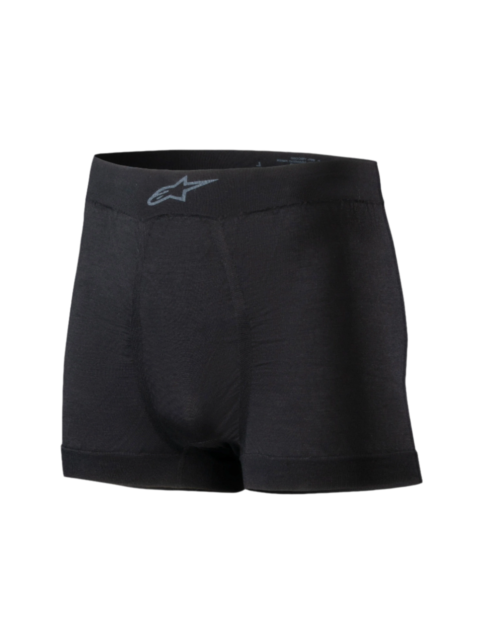 Alpinestars TECH ZX Boxer, Auto Racing Base Layer Underwear, Black, flame-resistant LENZING™ FR fabric, FIA 8856-2018 certified, thin and lightweight design for professional motorsport use