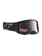 Alpinestars Supertech Vesta Goggles, Motocross racing eyewear, Black and Silver Mirror, for high-definition vision.