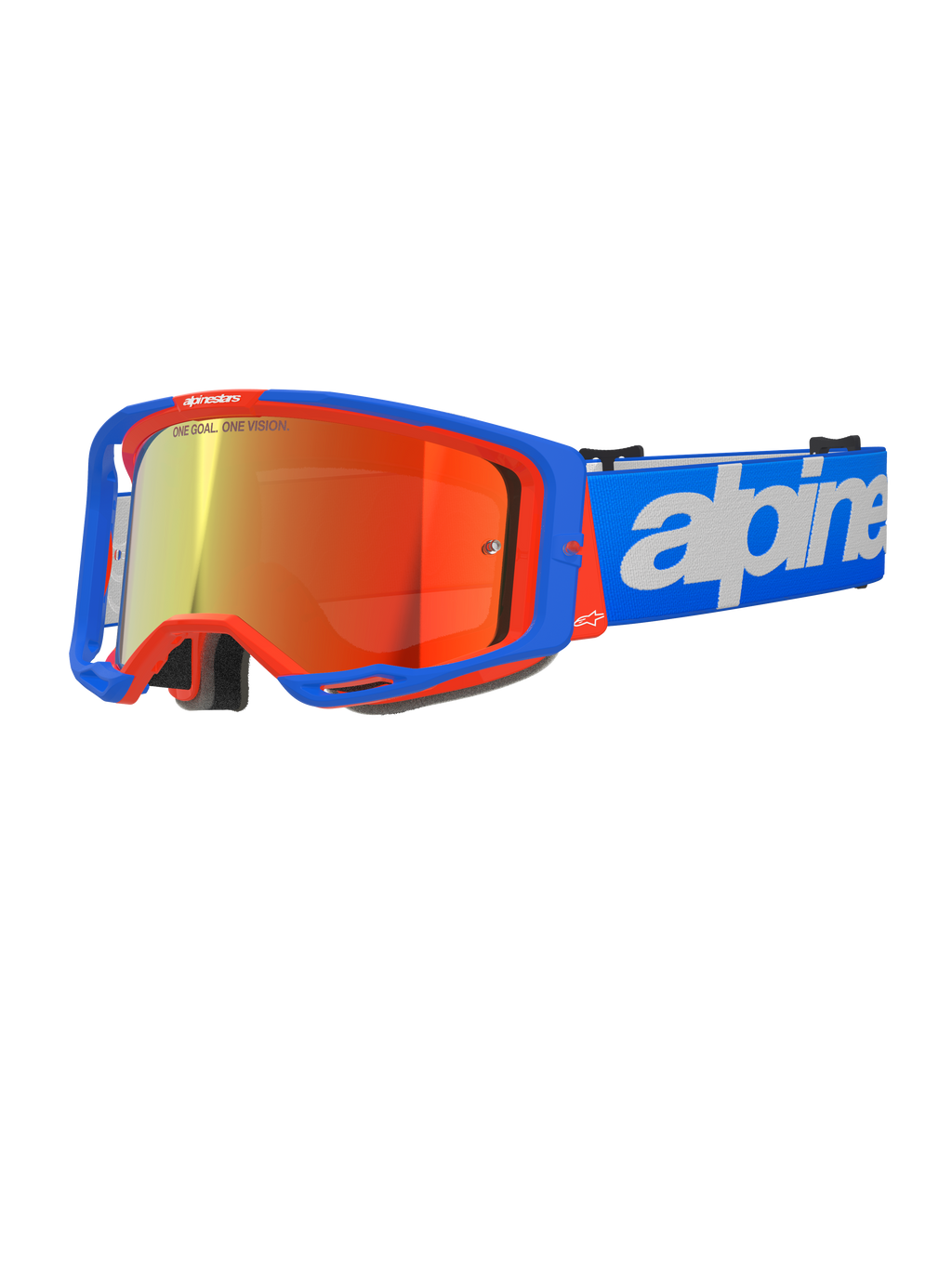 Vision 8 Wordmark - Blue MX Goggles | Alpinestars® Vision 8 Wordmark - Blue MX Goggles | Alpinestars®