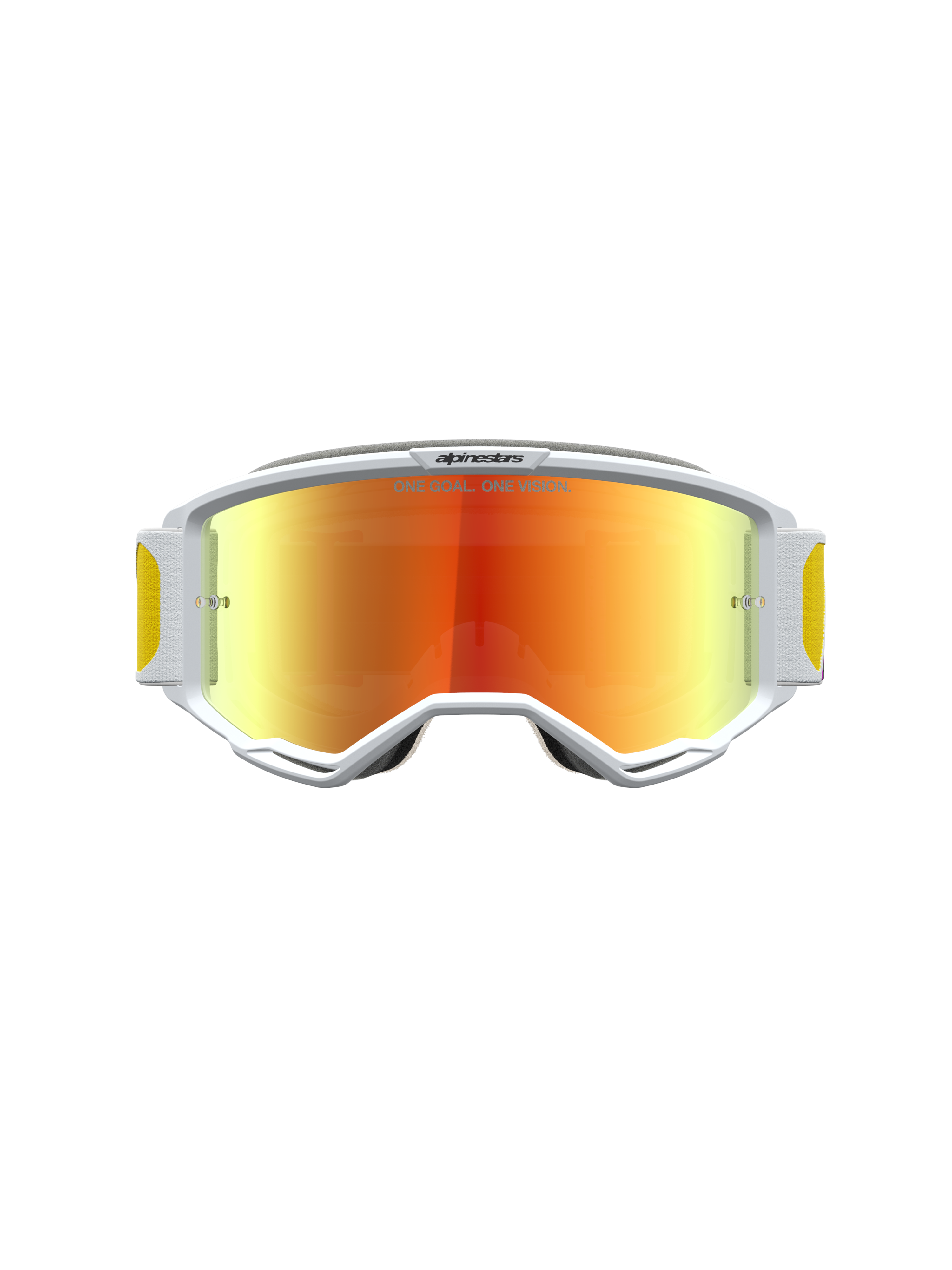 Vision 5 Drag - Orange MX Goggles | Alpinestars®