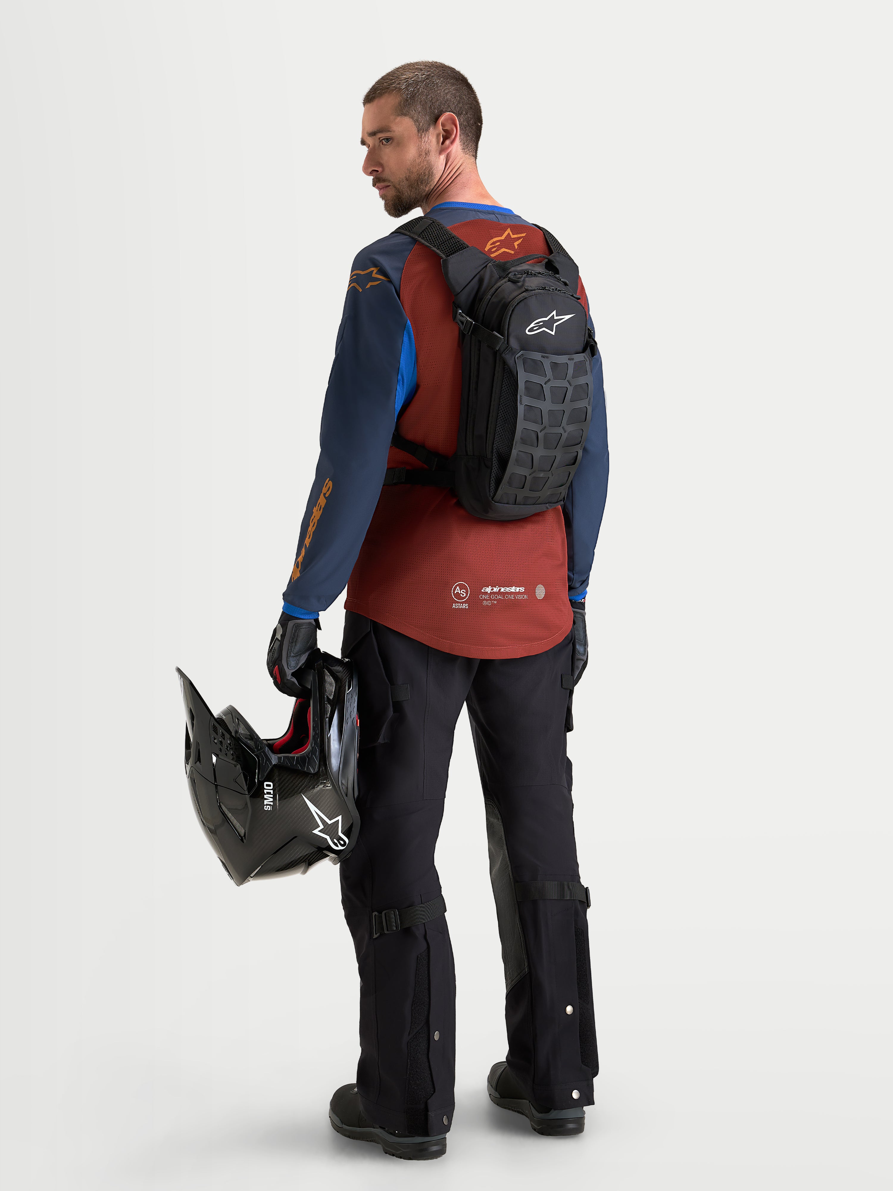 AT-9 - Black MX Backpack | Alpinestars®