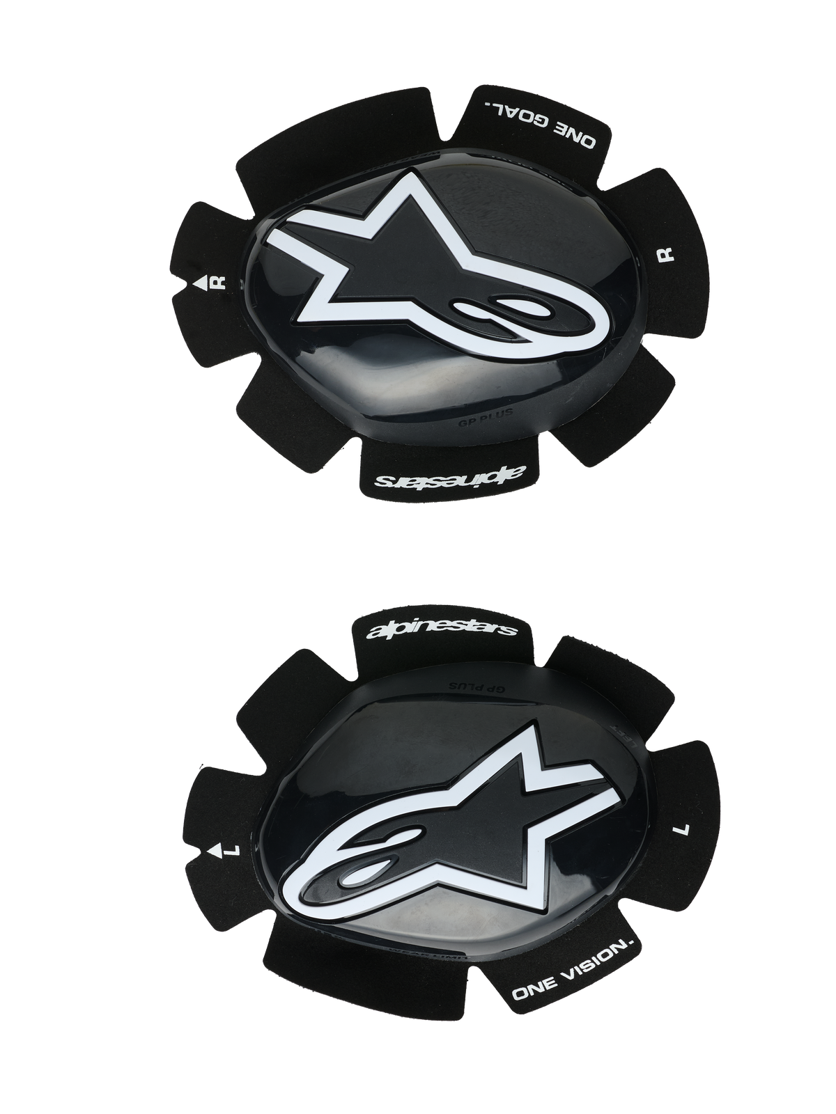 Alpinestars Gp Pro Knee Slider - Parastinchi Neri Per Motociclismo