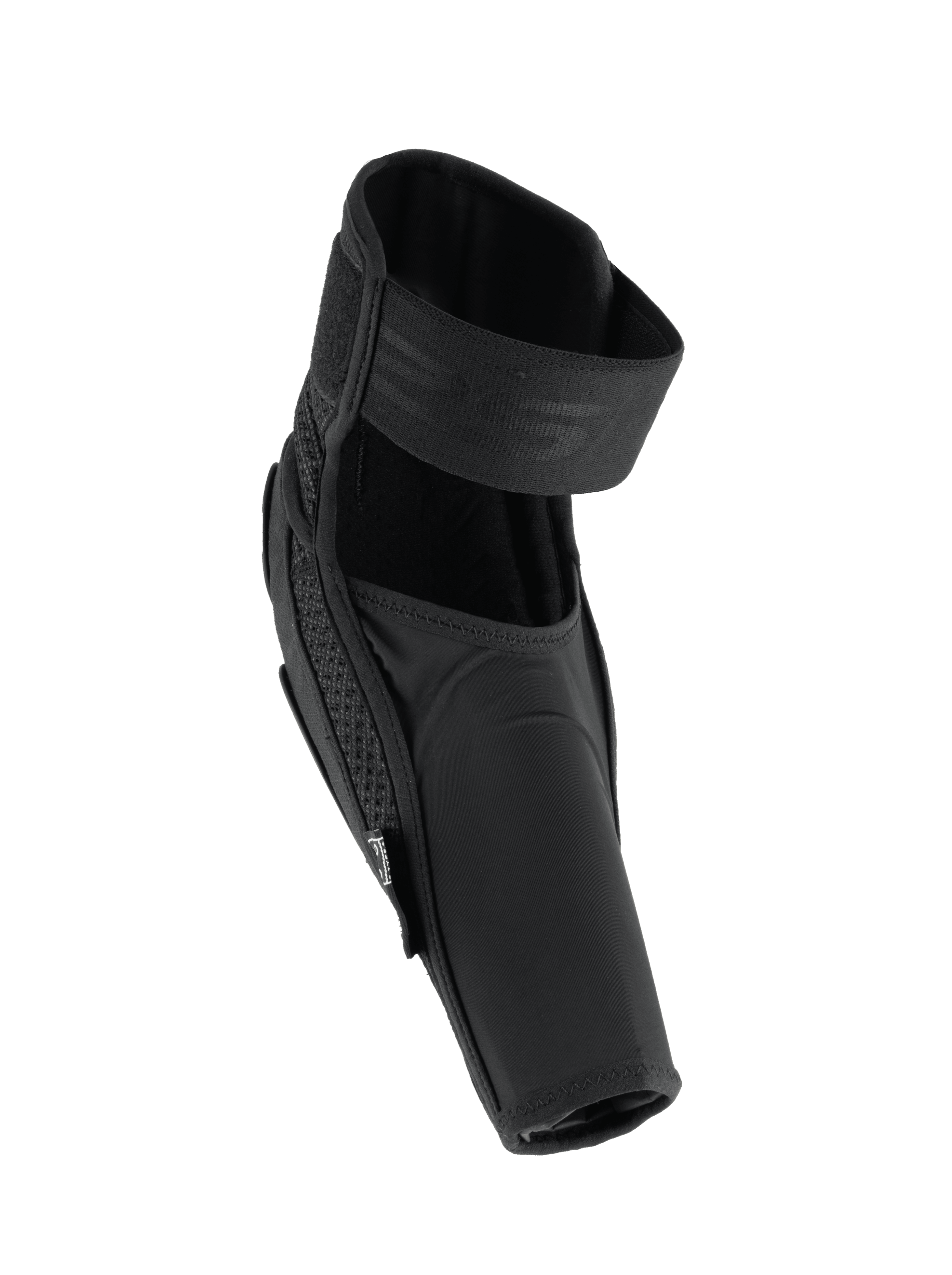 Alpinestars Bionic Pro Plasma Elbow Protector, black off-road elbow guard featuring an elasticated top strap and anatomically profiled sleeve, lightweight and breathable protective gear for motocross and enduro.