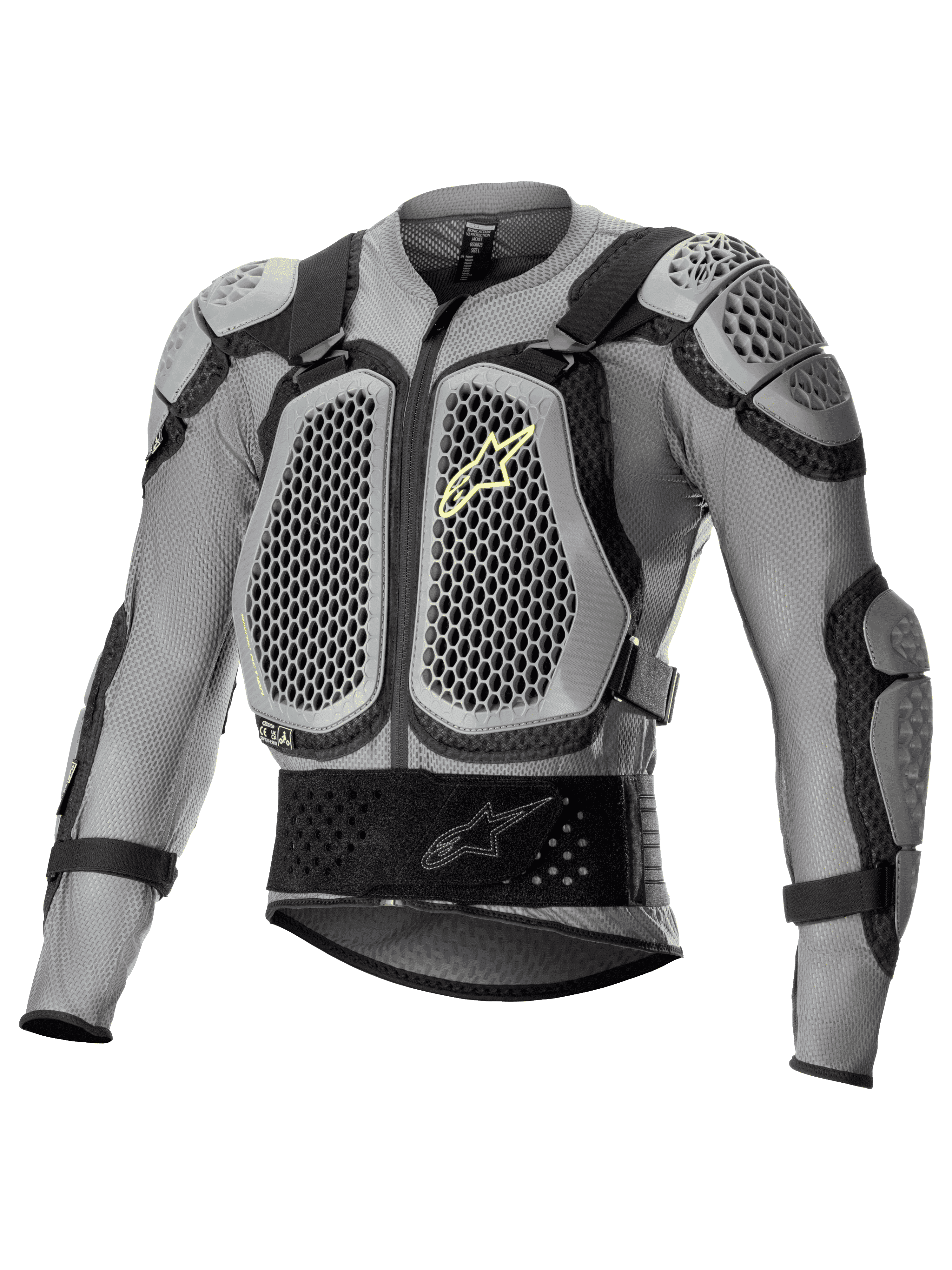 Bionic Action V2 - Black MX Protection Jacket | Alpinestars®