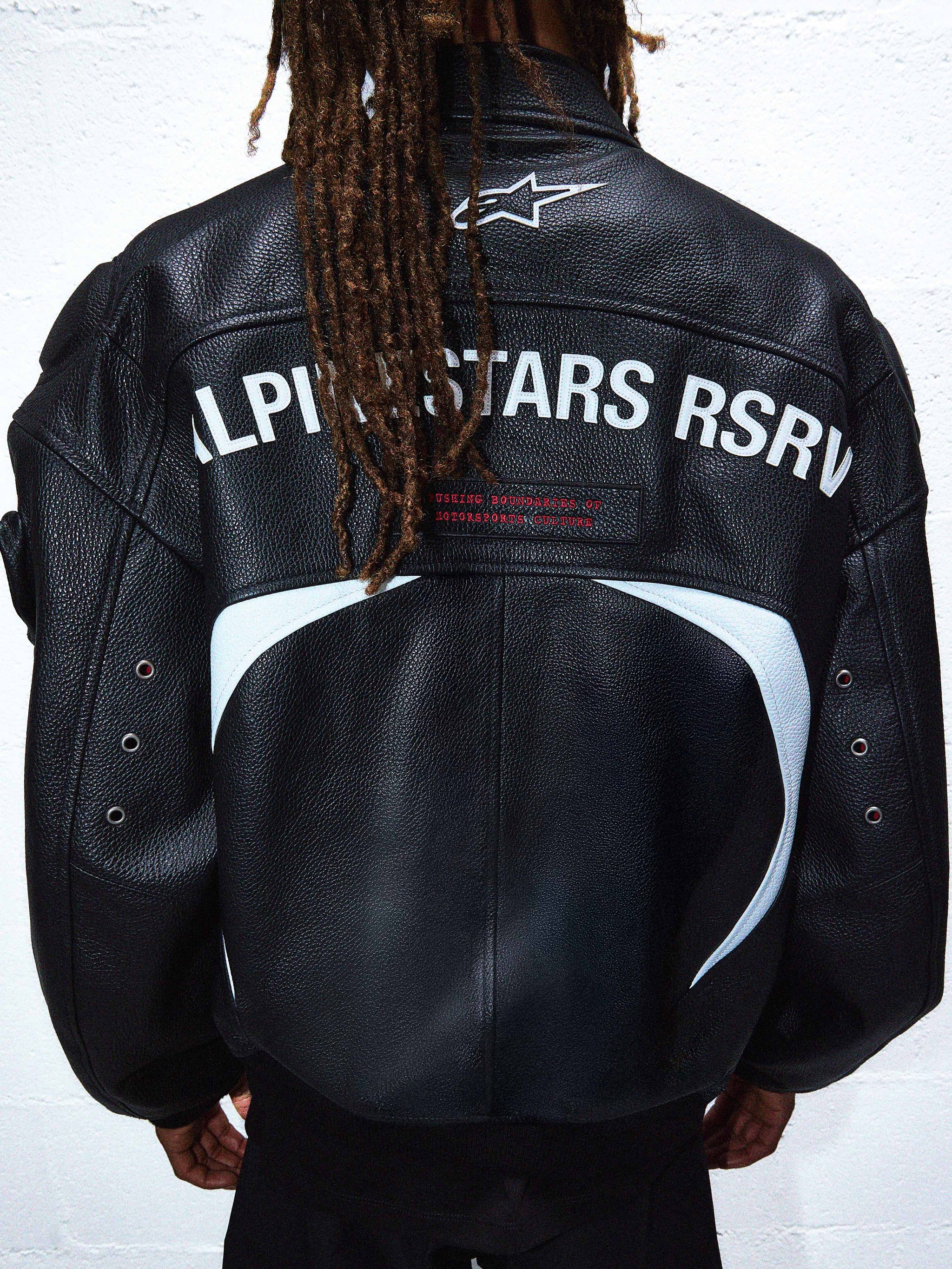 RSRV The Chief Bomber Leather Jacket