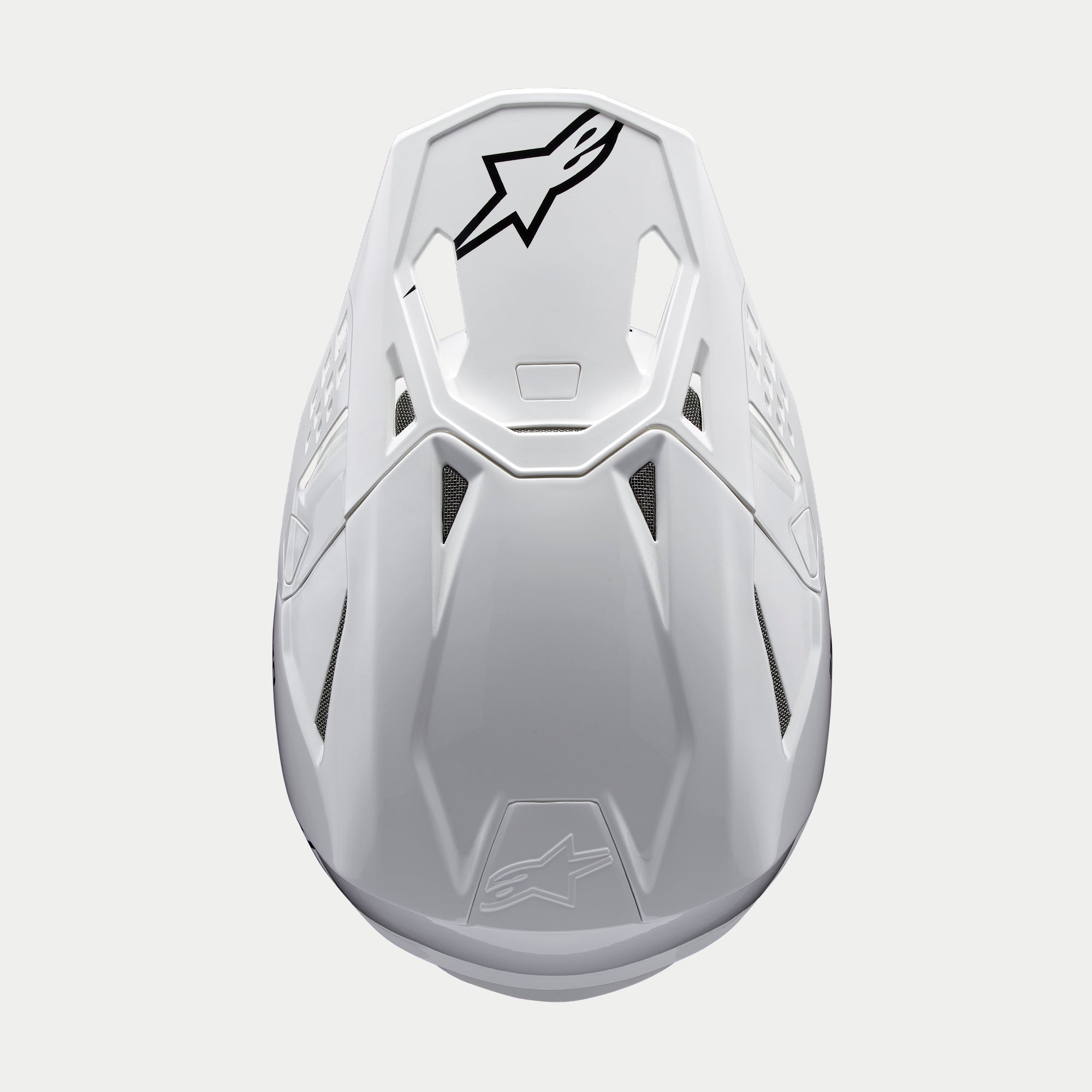 Supertech M10 Solid - White MX Helmet | Alpinestars®
