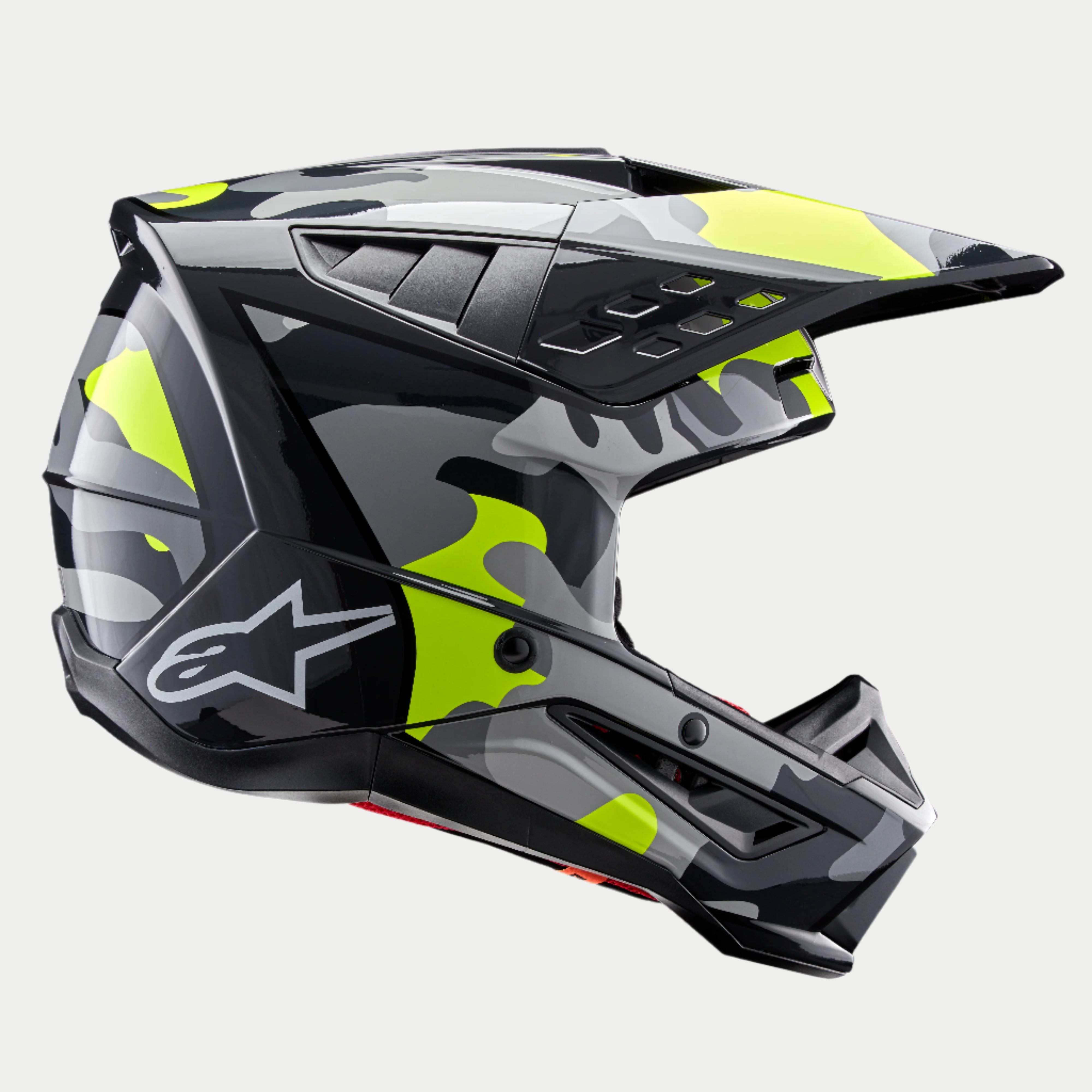 SM5 Rover 2 - Gray MX Helmet | Alpinestars®