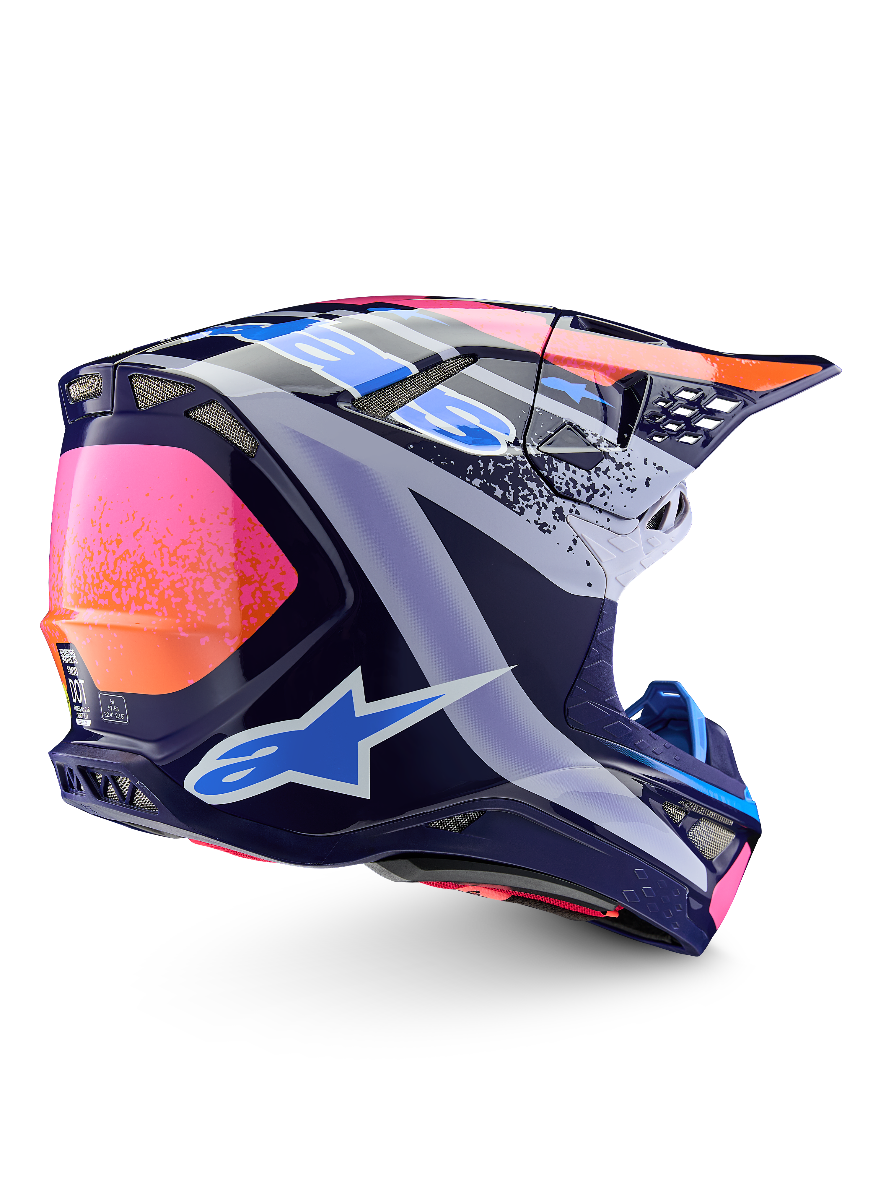 Limited Edition Supertech M10 Records Helmet ECE 22.06