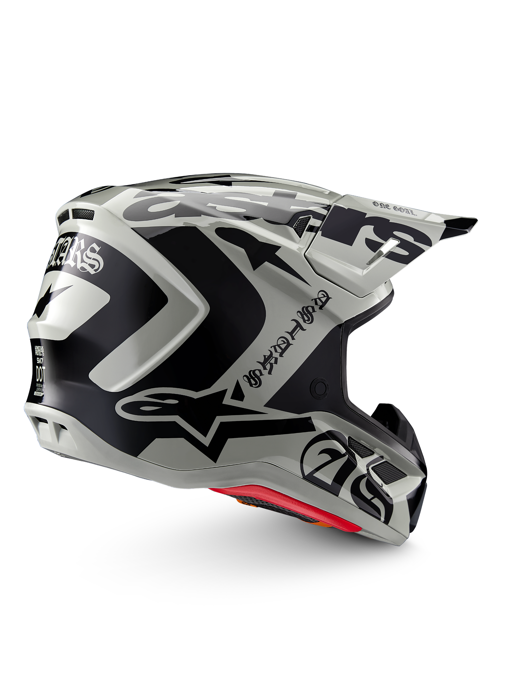 Limited Edition S-M7 Wolf Dust Helmet ECE 22.06