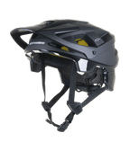 Alpinestars Vector Tech Solid Helmet, Black MTB Mountain Bike Helmet, Matte and Glossy Finish with 19 Vents, Yellow Interior Mips Padding, Adjustable Visor and Straps, Lightweight Protection for Trail and All-Mountain Riding