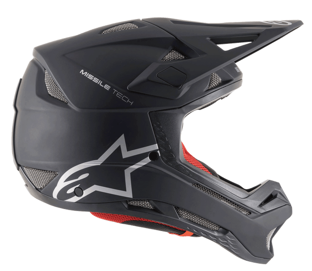Missile Tech Solid Helmet ECE 22.06 Black Matt