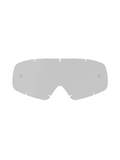 Alpinestars Vision Youth Smoke Lens, Medium Smoke tinted replacement visor for youth motocross goggles, curved polycarbonate design featuring integrated tear-off posts and a seven keyhole locking system.