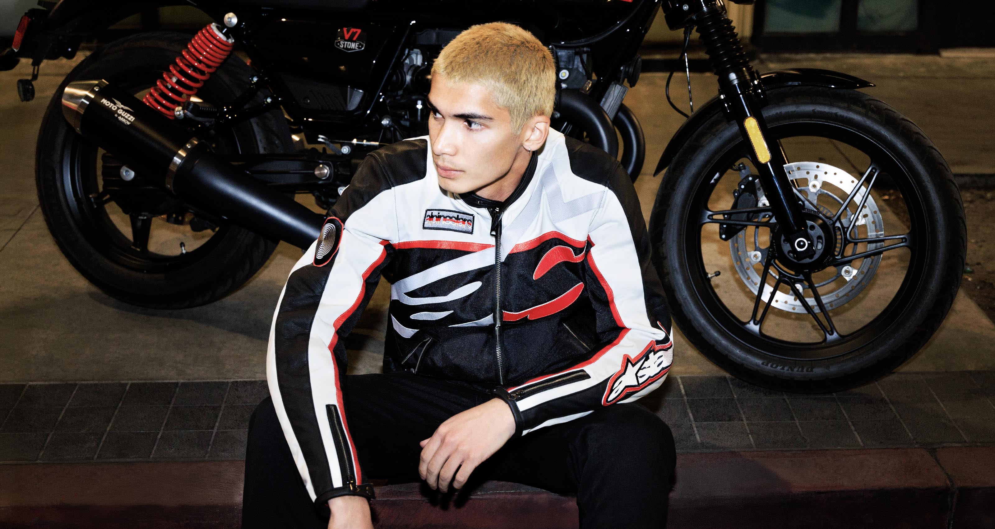 Axton - Black Motorcycle Jacket | Alpinestars®