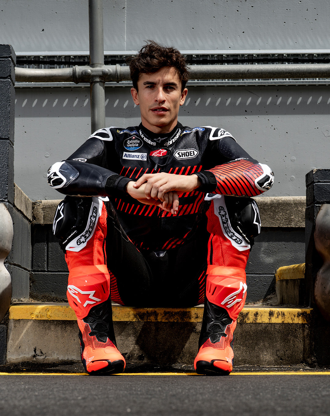 Supertech R Vented MM93 Replica - Red Motorcycle Boots | Alpinestars®
