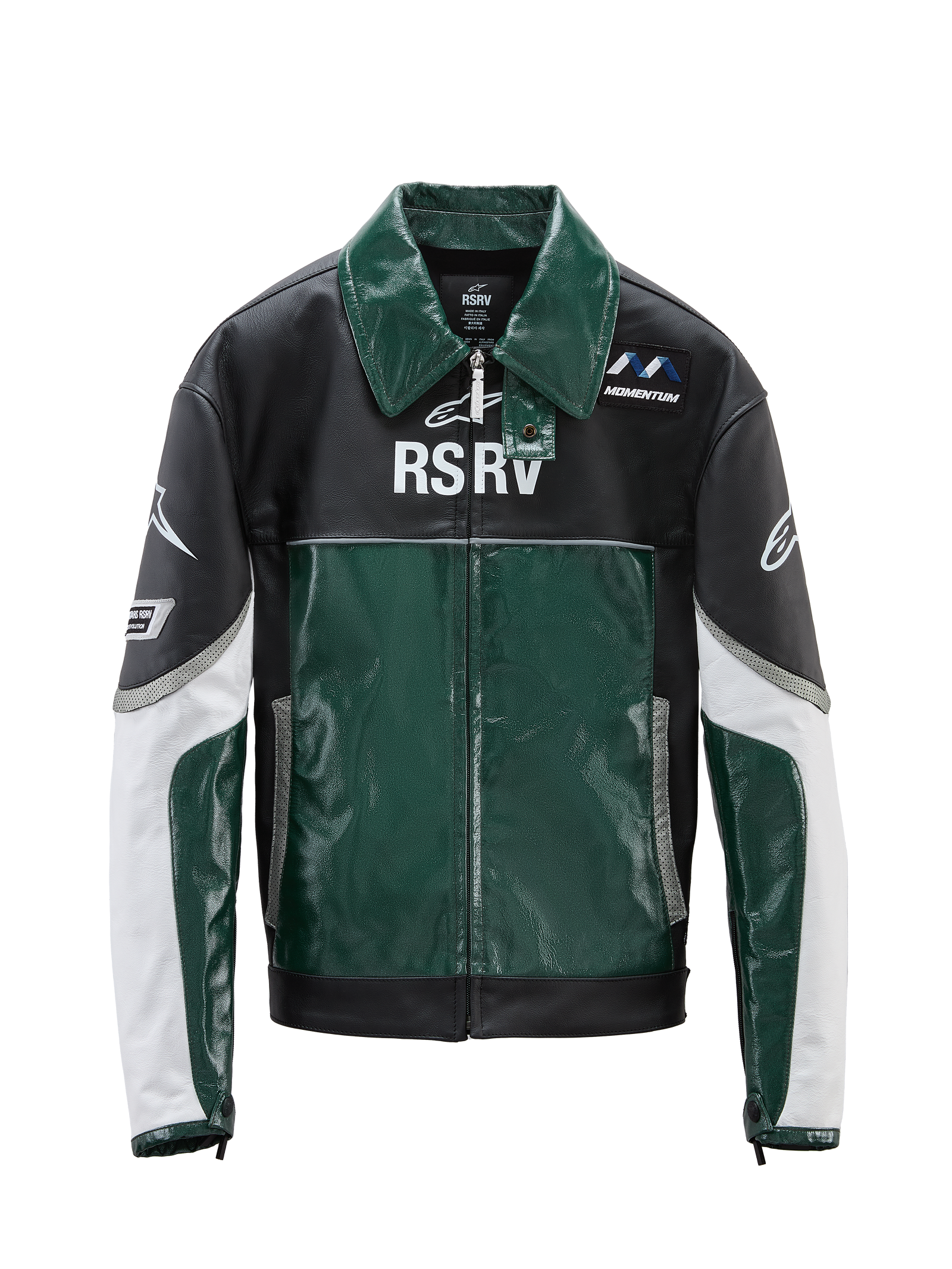 RSRV ALLOY LEATHER JACKET