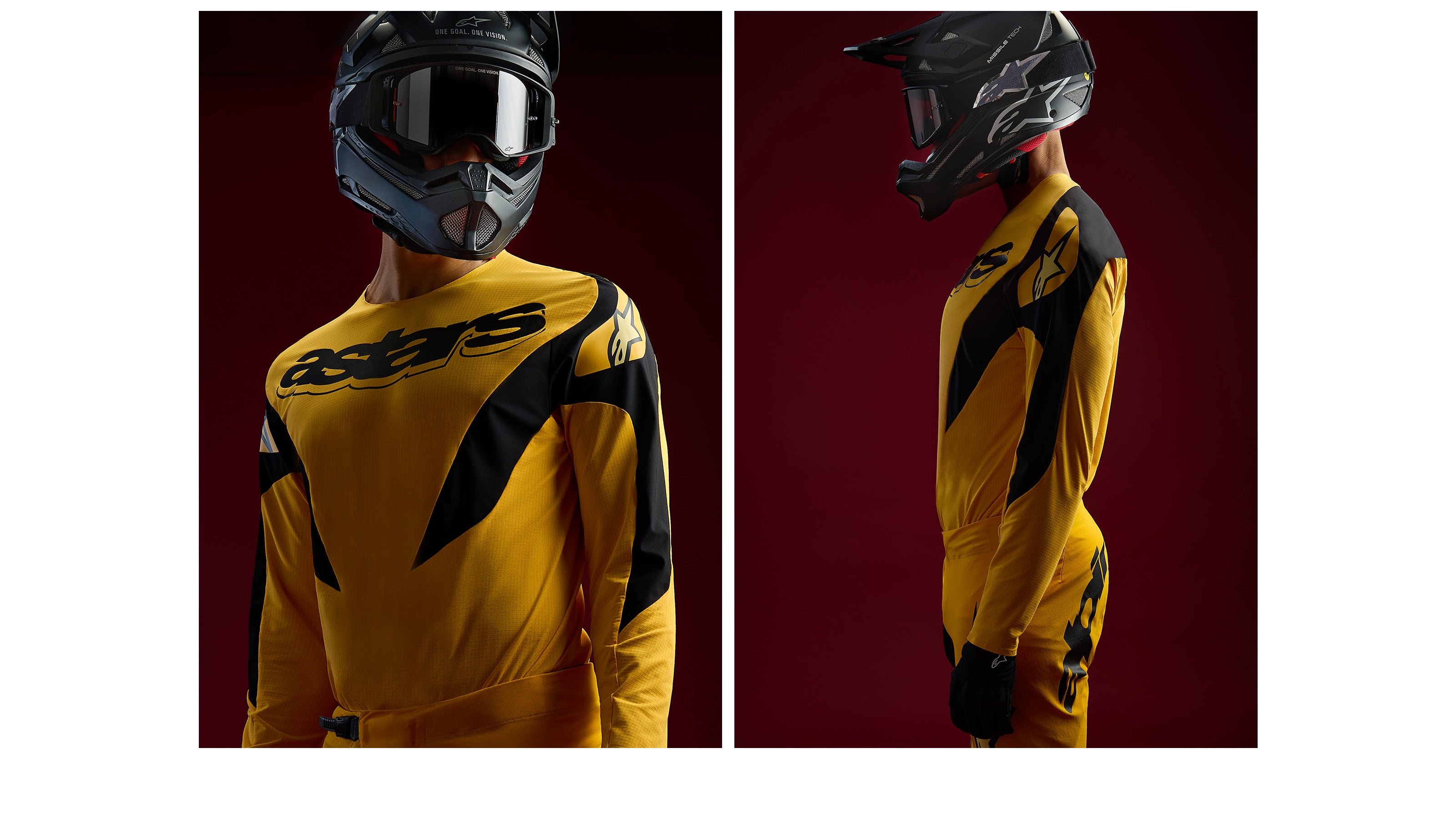 新品未開封　OLD MOUNTAIN GOLD SIRRRA GARA A-Supra Melt Gold - Yellow MTB Gear Set | Alpinestars®