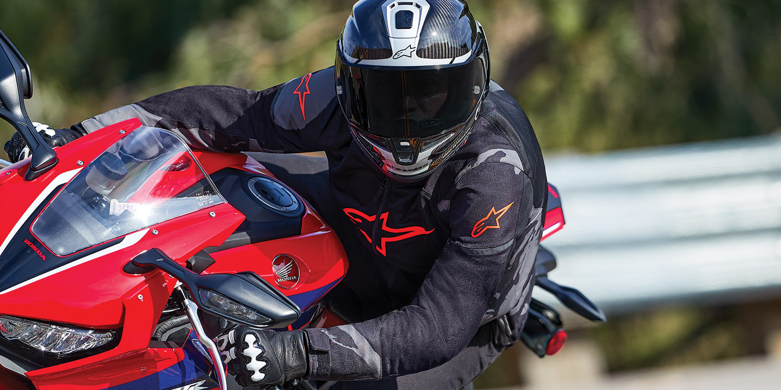 T-SP X Superair - Black Motorcycle Jacket | Alpinestars®