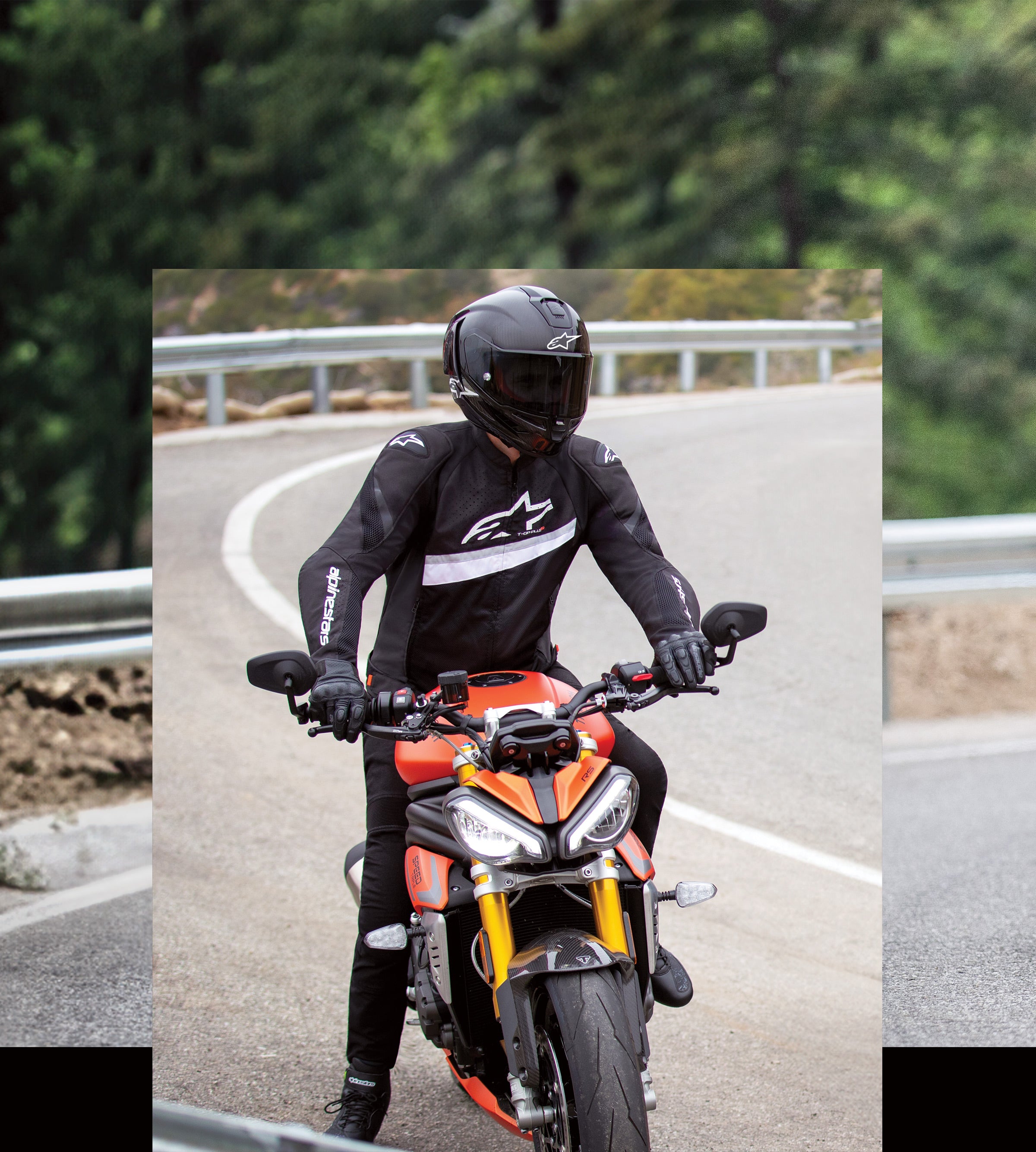 T-GP Plus R V4 Airflow Jacket - BLACK RACING/SPORT Jackets