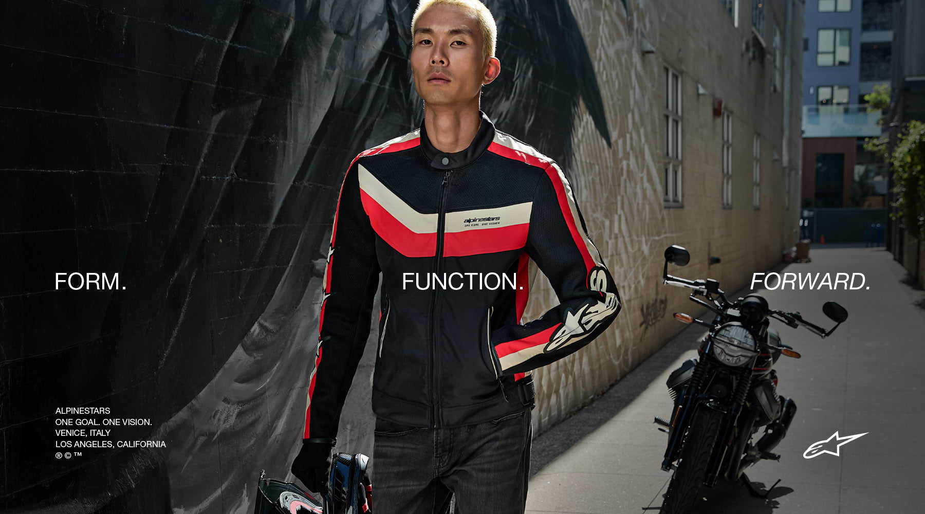 T-Dyno Water Resistant - Black Motorcycle Jacket | Alpinestars®