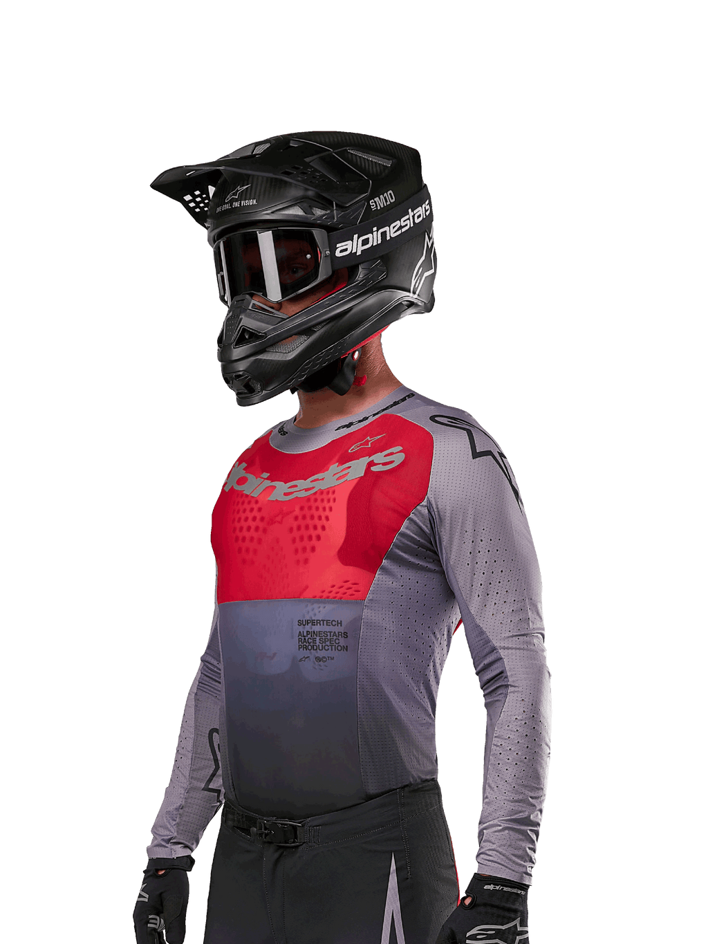 2024 Supertech Dade Jersey - RED MOTOCROSS Jerseys
