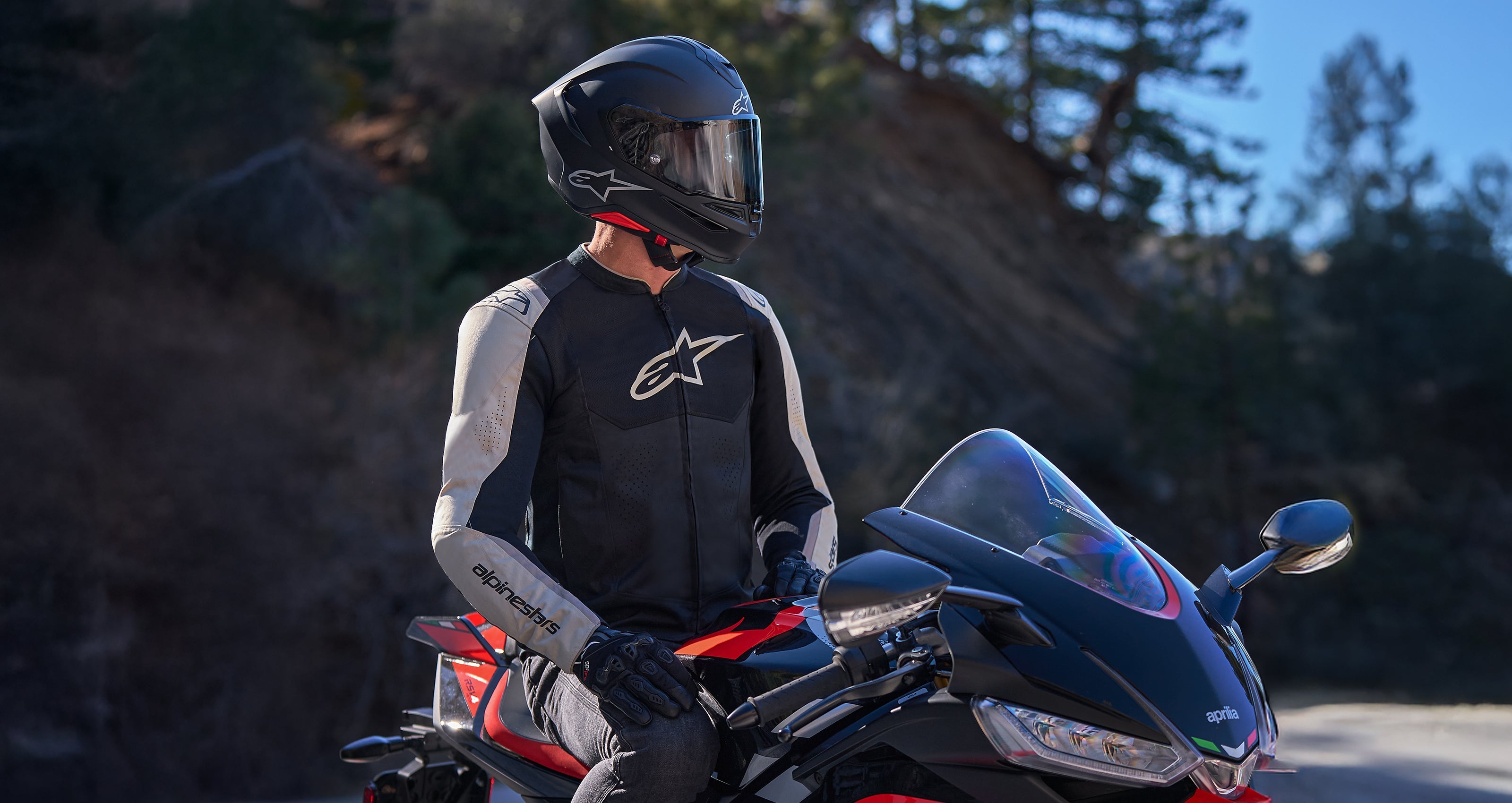 T-SPS Air V2 Jacket - Black Motorcycle Textile Jacket | Alpinestars®