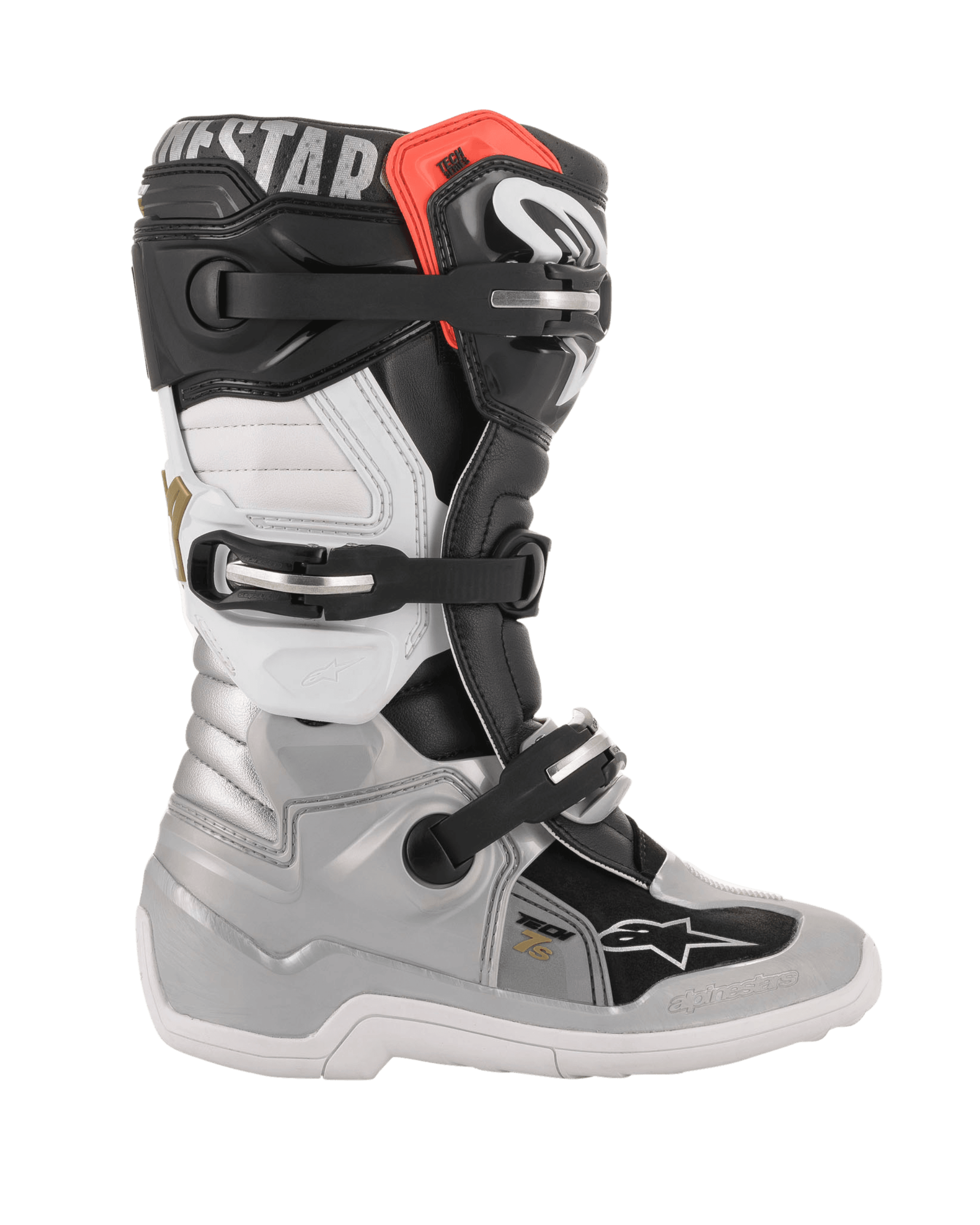 Youth Tech 7S - Black MX Boots | Alpinestars®