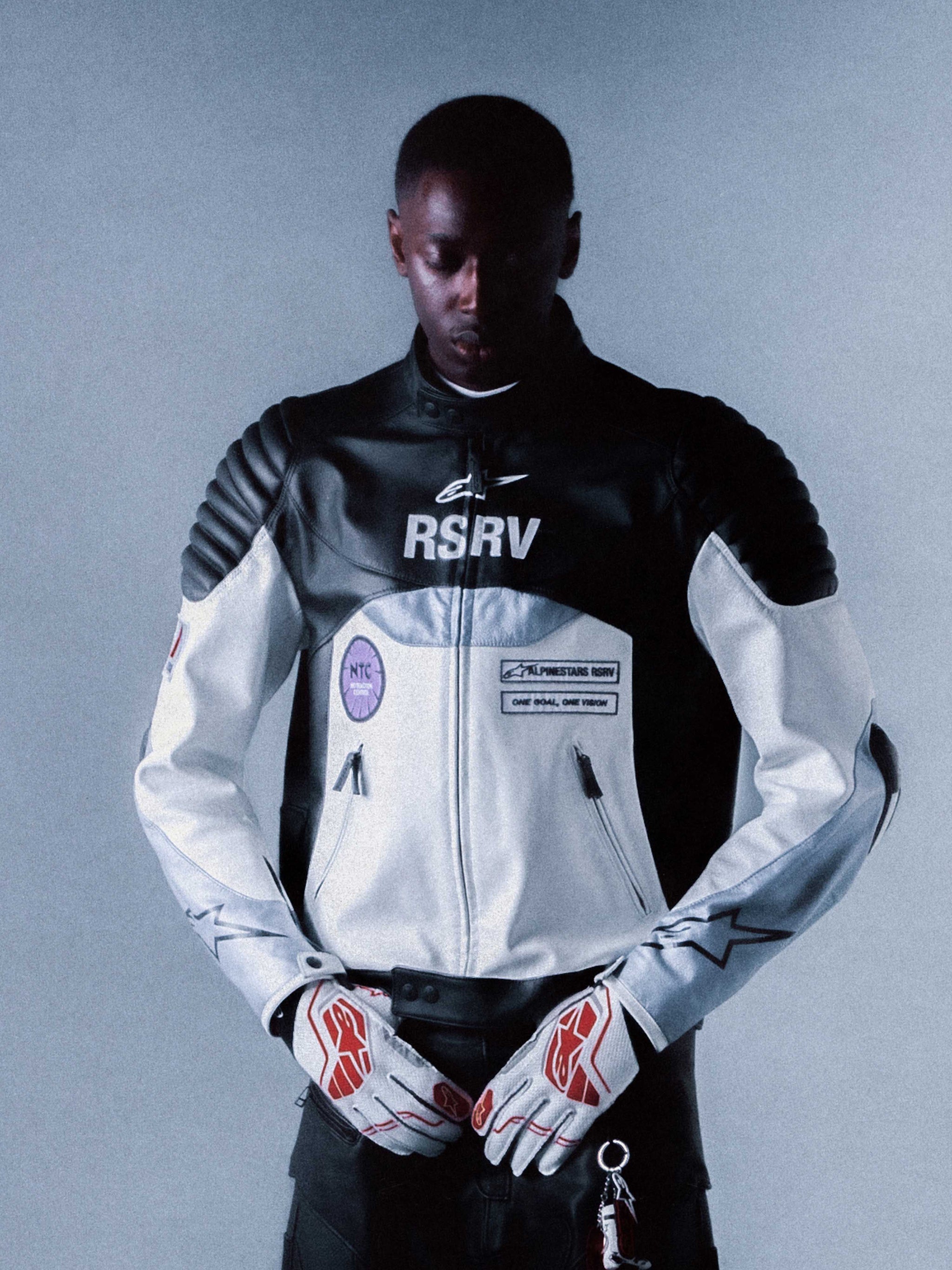 RSRV Threadline Leather Jacket