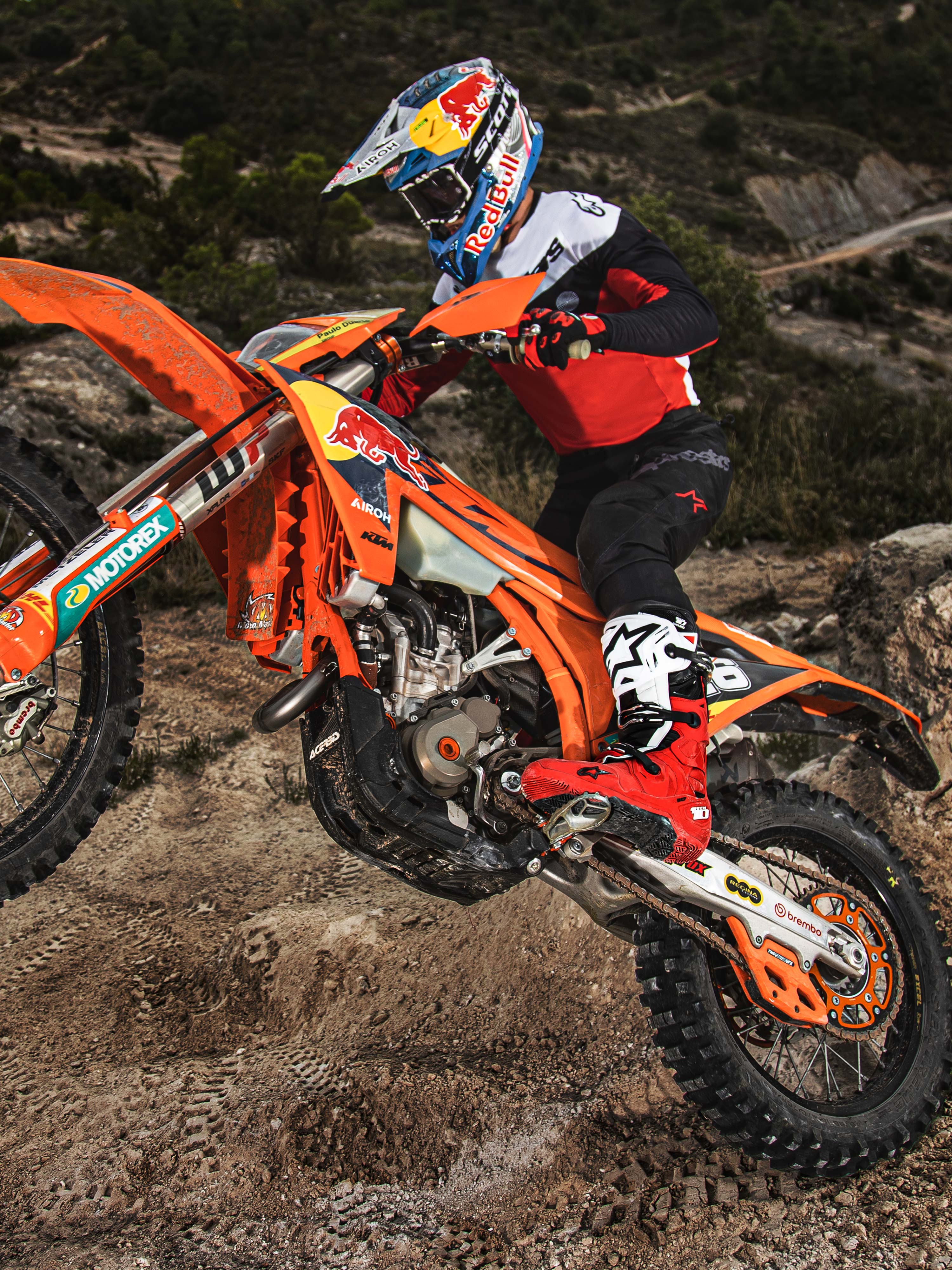 Alpinestars Tech10 MX モトクロス Tech 10 Enduro - Orange MX Boots | Alpinestars®
