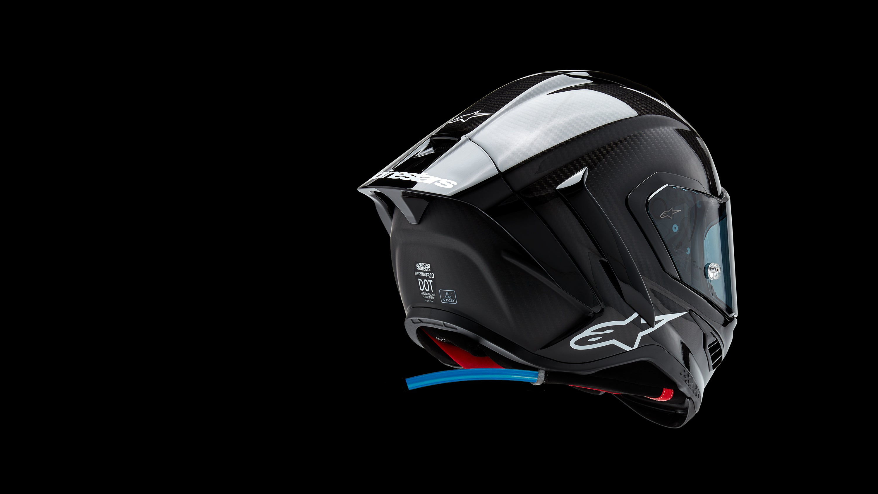 Supertech R10 Helmet, Perform and Protect with Carbon Shell